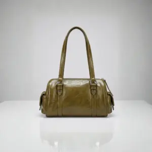 Bolso de Hombro Retro Olive